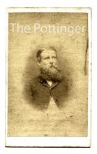 c.1868 - Western man with a splendid beard!