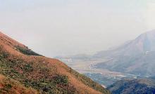 1990 - view to Tung Chung from Ngong Ping