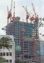 1984 - HSBC Headquarters under construction