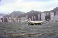 1980 - view of Admiralty from junk
