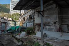Cowshed of the old Dairy Farm in Pok Fu Lam, near current day Consort Rise.