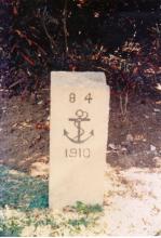 Naval Boundary Stone #84, Flagstaff House