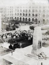 Unveiling of the Cenotaph, Statue Square, Hong Kong (香港) (2)