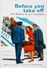 BOAC-Before you take off-with babies-Advice leaflet-cover only