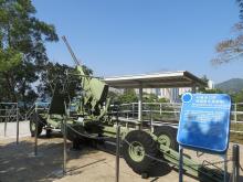 Bofors AA Gun at the Museum of Coastal Defence