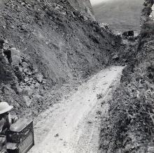 Camp road landslide 22 May 1957 b.