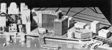 Central District-redevelopment proposal model-1962