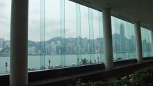 View from inside Regent/Intercontinental Hotel 2011