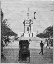 Suspended " Rochester" Gas Lamp - Statue Square 