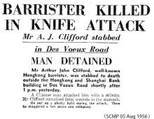 Barrister Killed in Knife attack 
