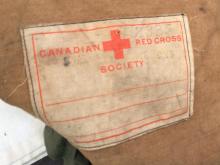 Red Cross parcel wrapping from Stanley Camp