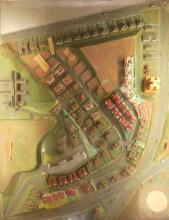 1940s model of Kadoorie Estate seen from above