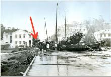 KFR 1962 typhoon Wanda damage  boat viewed from other side .jpg