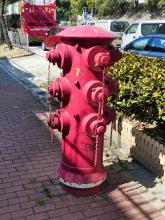 Cornwall Street Heavy Draw off Hydrant