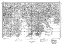 Map used by Osler Thomas, BAAG