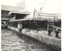 Ocean Terminal under construction