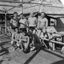 R.A.F. Polo Team 55'56. Lai chi Kok Swimming Club