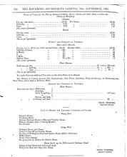 Scale of fares and list of stands for licensed vehicles 1863