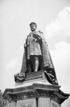 Statue of King Edward VII in Statue Square